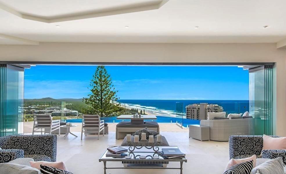 STUNNING: This Coolum Beach mansion is on the market, with international interest piqued by the property. Picture: Sotheby's