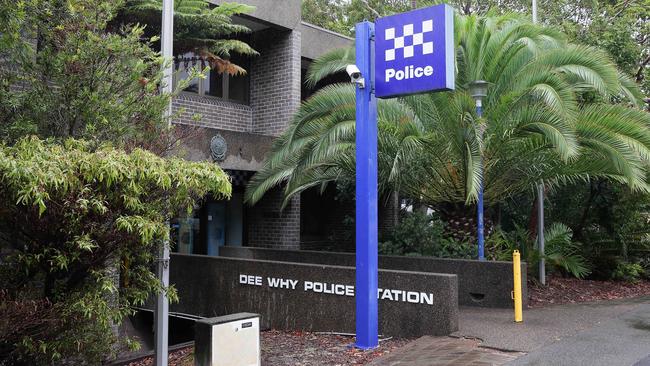 Riki Akuira, 34, was able to escape from Dee Why police station through a bathroom window after he was arrested for break and enter. Picture: Adam Ward