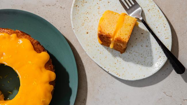 This lemon curd cake comes with bite. Recipe by Lennox Hastie. Photos by Nikki To / TWAM