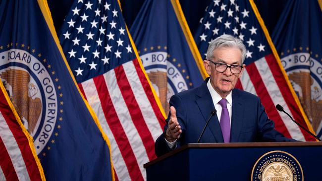 US Federal Reserve chair Jerome Powell signaled Wednesday that an interest rate cut as soon as in March was unlikely. Picture: AFP / Julia Nikhinson