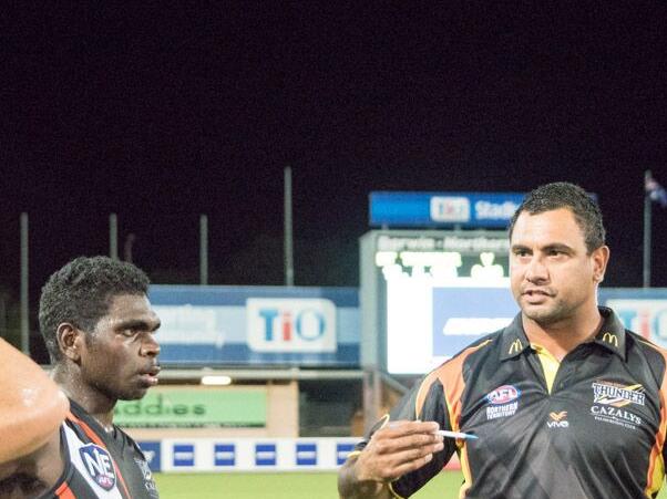 Thunder's Academy coach Jason Roe is bound for the Gold Coast Suns. Picture: AFLNT MEDIA