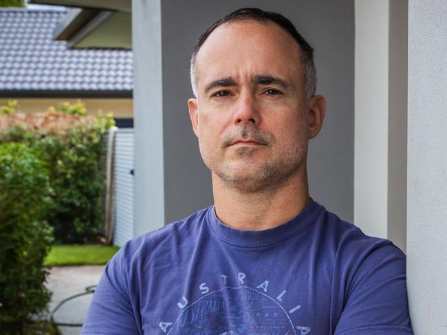 Youth Crime: Marcelo Alcantara from Helensvale was one of the victims that had their car stolen and saw it boasted about online. Picture: Nigel Hallett