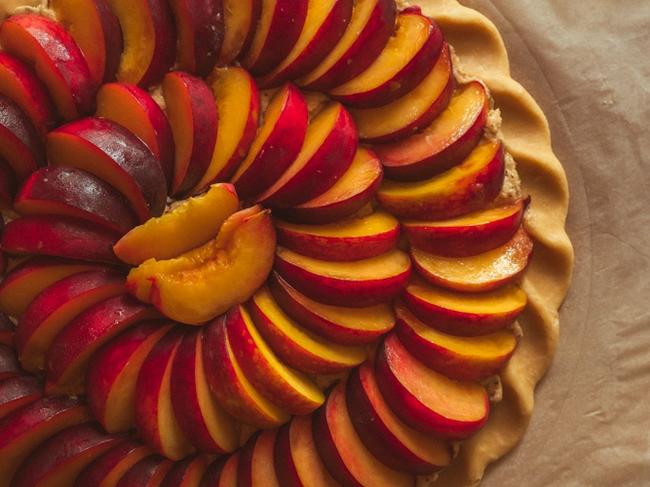 Peach and Almond Galette, by Agnes Bakery head baker Mitch Suchowacki. Photo: Dexter Kim