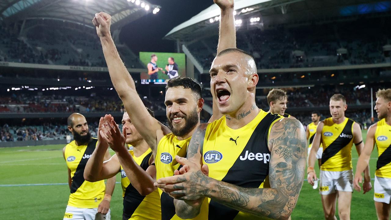 Richmond could win a third premiership in four years. Photo: Michael Willson/AFL Photos via Getty Images.