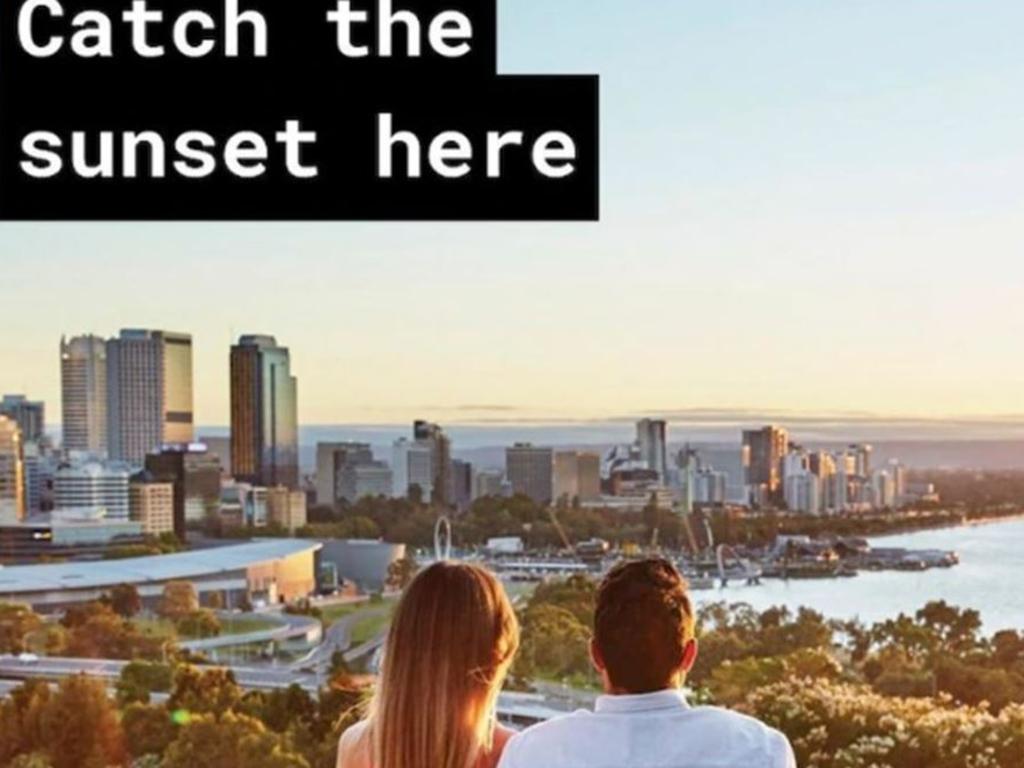 If you're facing that way for the sunset you'll be waiting a long time. Picture: 7 News