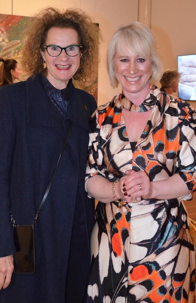 Carol Schwartz and Catherine Andrews. Picture: Fiona Byrne