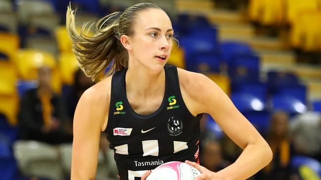 Nyah Allen in action for Collingwood. Picture: Chris Hyde/Getty Images