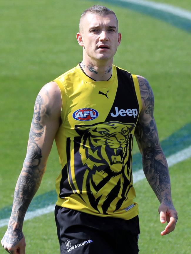 Who wants Dustin Martin as a forward for SuperCoach? Picture: Aaron Francis/The Australian