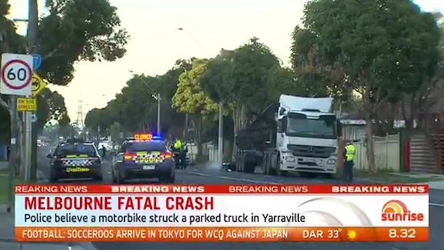 Seven News: Motorcyclist Killed In Melbourne | The Advertiser