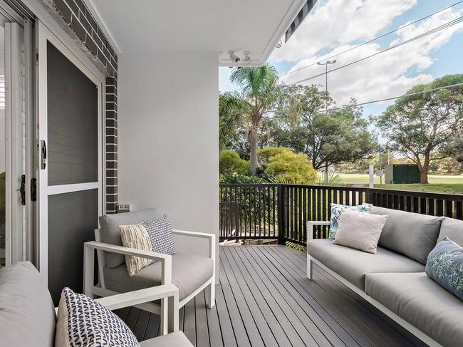 The townhouse is in the Sydney beachside suburb of Maroubra.