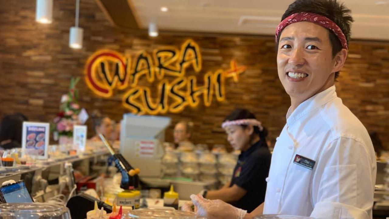 Mackay Wara Sushi owner and head chef Jinyoung Choi at the Mackay store. Picture: Rainee Shepperson.