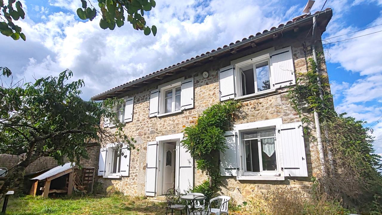 This three-bedroom home 4km from Maisonnais-sur-Tardoire, in west central France, has a$245,863 price tag in Aussie dollars. Picture: Leggett Immobilier Fance.