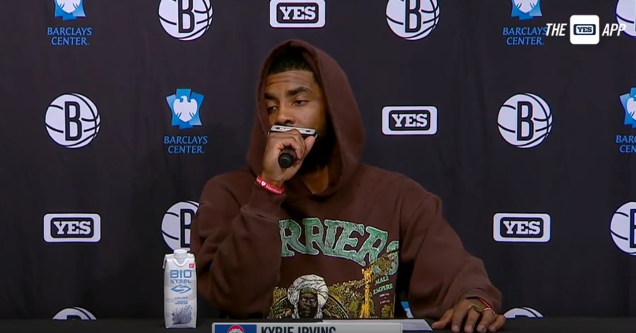 Irving spoke after the Nets' loss to the Pacers.