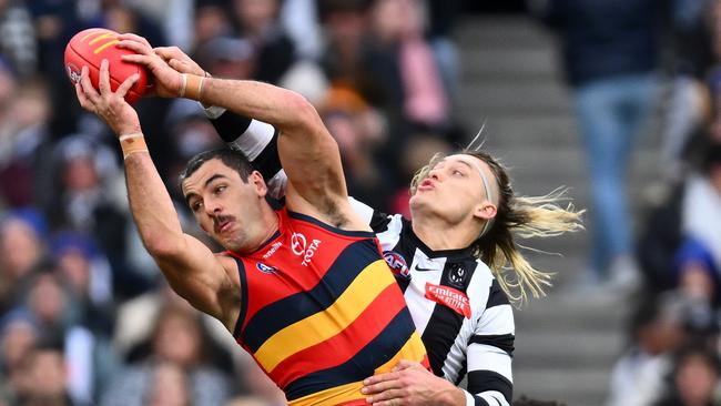 Taylor Walker did it against one of the game’s best defenders last week. Picture: Quinn Rooney/Getty Images