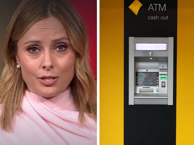 A Current Affair host Ally Langdon has doubled down on her criticism of Commonwealth Bank after her tense interview with executive Angus Sullivan prompted an overnight backflip.