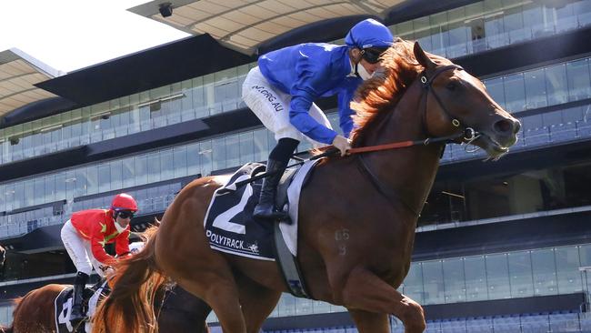 Paulele gets the firm track he’s been craving at Eagle Farm. Picture: Getty Images