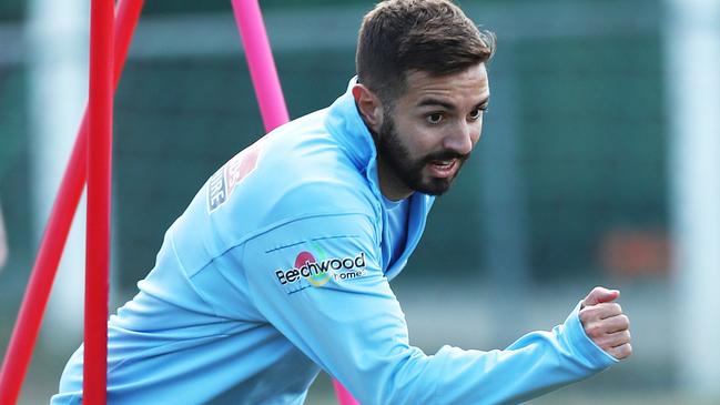 Michael Zullo has his eyes on the big A-League prize.