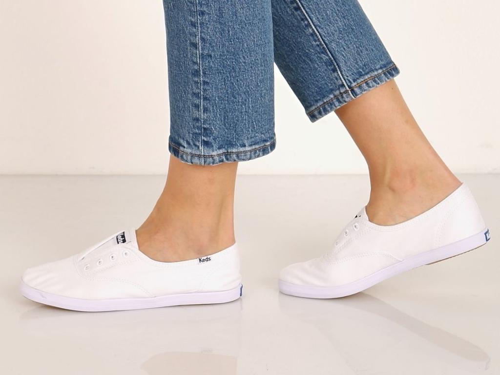 How to clean hot sale keds white shoes