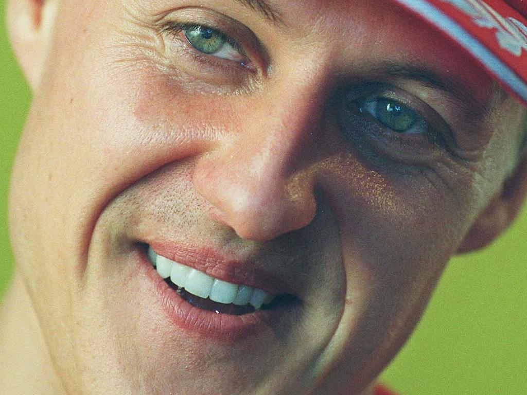 Michael Schumacher in Melbourne in 2001.