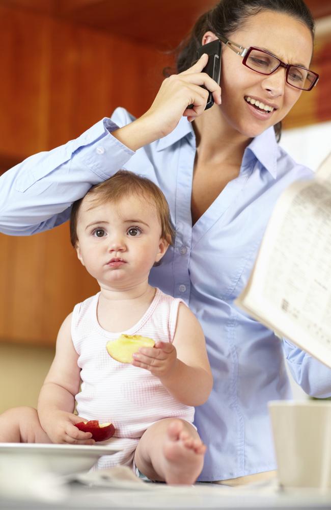 One in three mothers report being discriminated against while pregnant, on maternity leave or returning to work. Picture: iStock