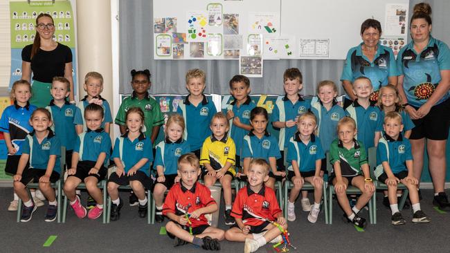 Beaconsfield State School Prep W Miss Taylah Whitaker, Mrs Lisa Sonogan, Mrs Natasha VerneyBack Row: Karmadee, Carter, Sebastian, Tyzayla, Oliver, Jordan, Khyren, Eleanor, Nash, Indigo Middle Row: Aurora, Ali, Evie, Jessica, Jayla, Eva, Ava, Eira, Tydan Front Row: Lennox, Noah Picture: Michaela Harlow