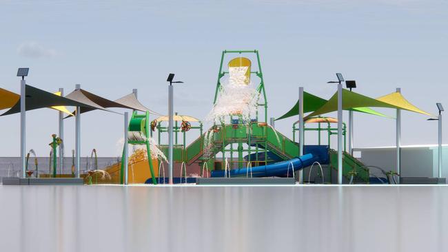 Concept designs for the Burdekin Water Park. Picture: Supplied