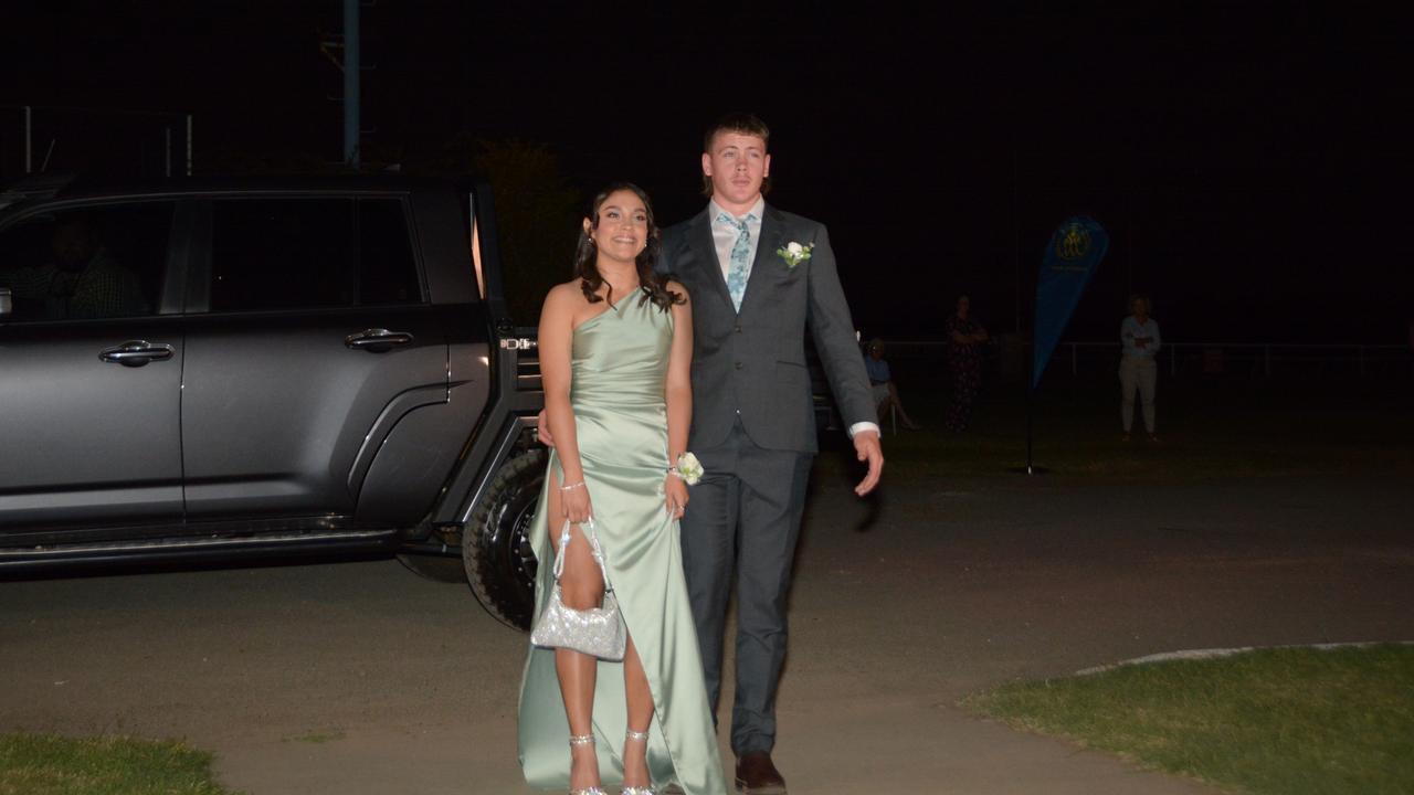 Roma State College formal 2024. Jimena Rosas-Hurtado and Blake Tyson.