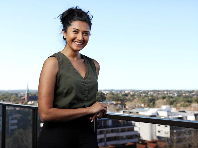 Farnaz Cassimjee left Melbourne for St Leonards in Sydney. Picture: Tim Hunter