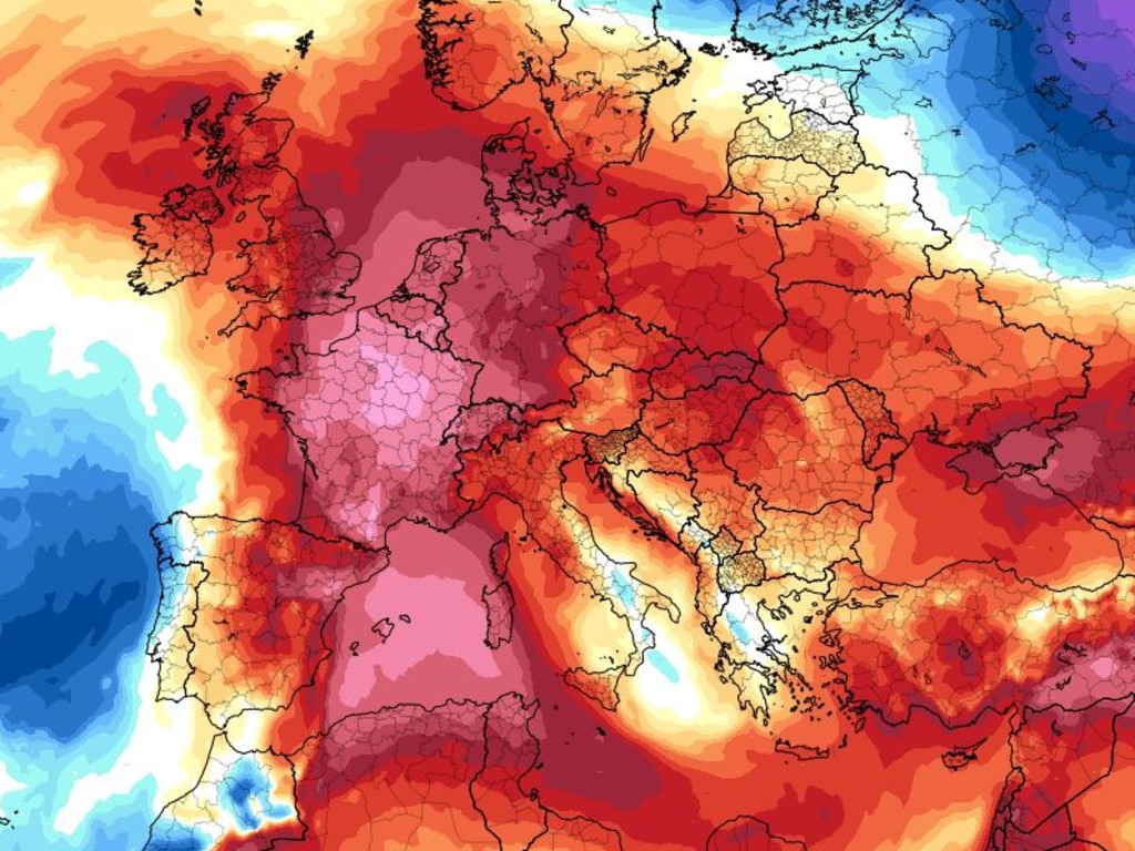 Europe heatwave Forecasts reach 45 degrees for Europe The Advertiser