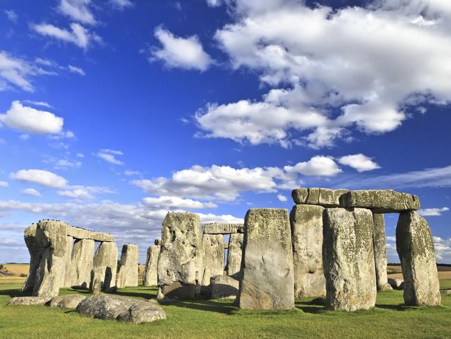 The Stonehenge site.