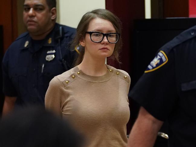 Anna Sorokin, the 28-year-old German national who passed herself off as an heiress, has reportedly found love in prison. Picture: Timothy A. Clary/AFP