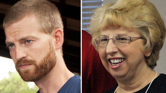 Dr. Kent Brantly and Nancy Writbol. Picture: Joni Byker