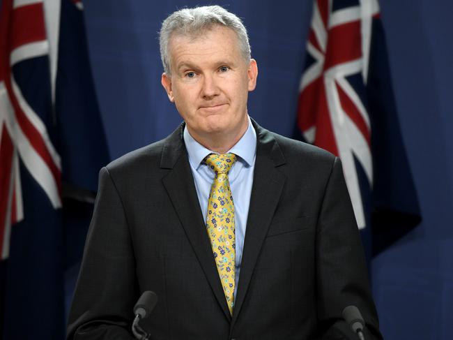 Labor’s industrial relations spokesman Tony Burke. Picture: AAP