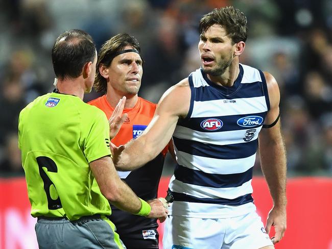 Tom Hawkins is confused but eager to move on. Pic: Getty Images