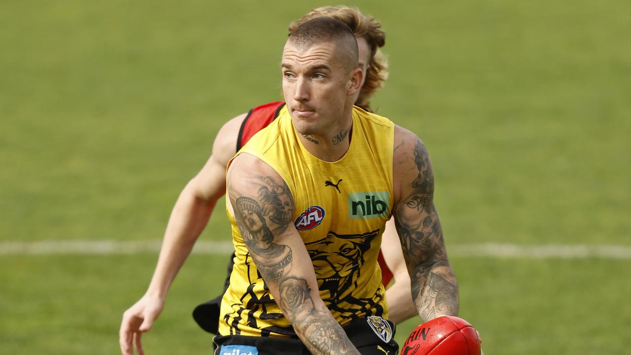 Dustin Martin is a trade target in KFC SuperCoach after Richmond’s bye. Picture: Darrian Traynor/Getty Images