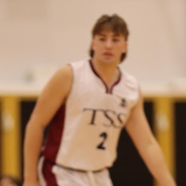 TSS player Tom Hancock. Picture: Basketball Queensland