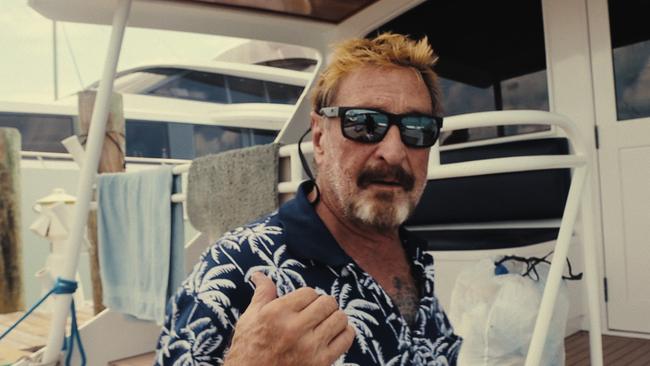 Running with the Devil: The Wild World of John McAfee is a bizarre but worthy doco.