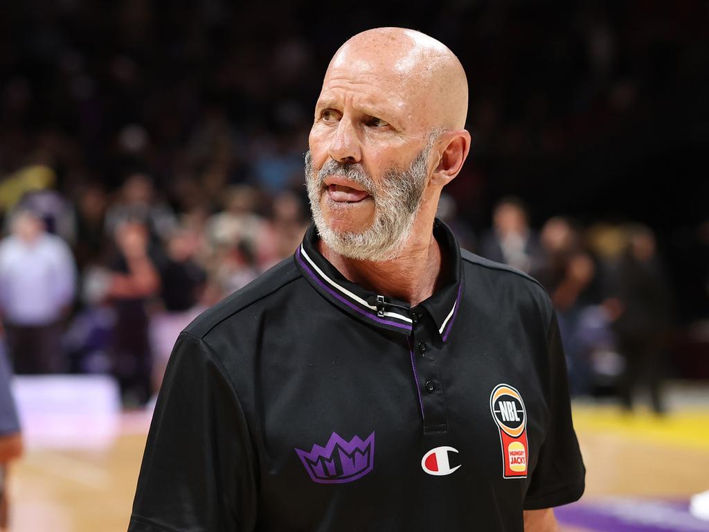 Kings coach Brian Goorjian had a mixed return to the club this season. Photo: Mark Evans/Getty Images.