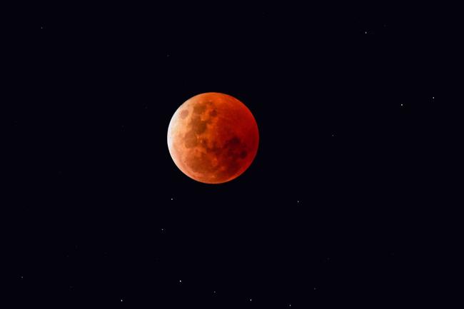 The Blood Moon seen from SA: Patrick Wynne