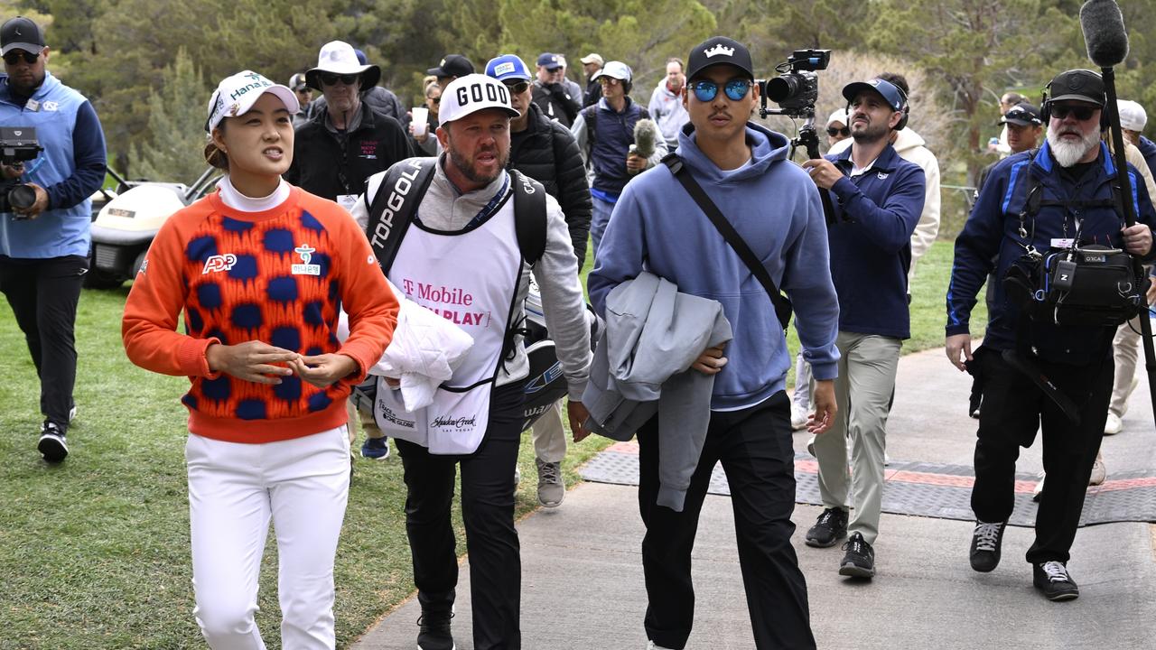Minjee Lee and her brother Min Woo would like to share the Olympic fairways together. Picture: Orlando Ramirez/Getty Images
