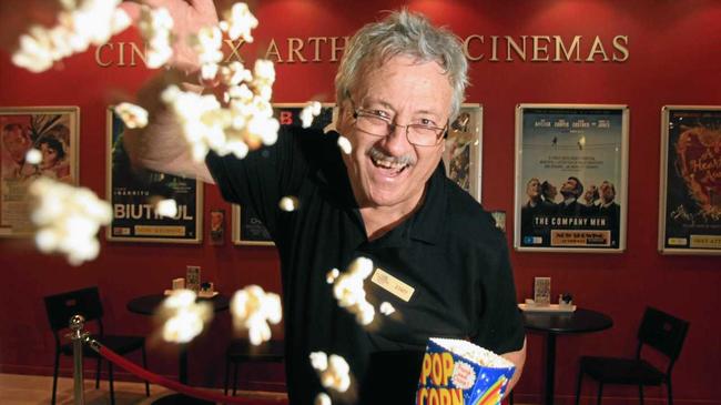 Stephen Buge at Kingscliff Cinemax Cinema. Picture: John Gass /