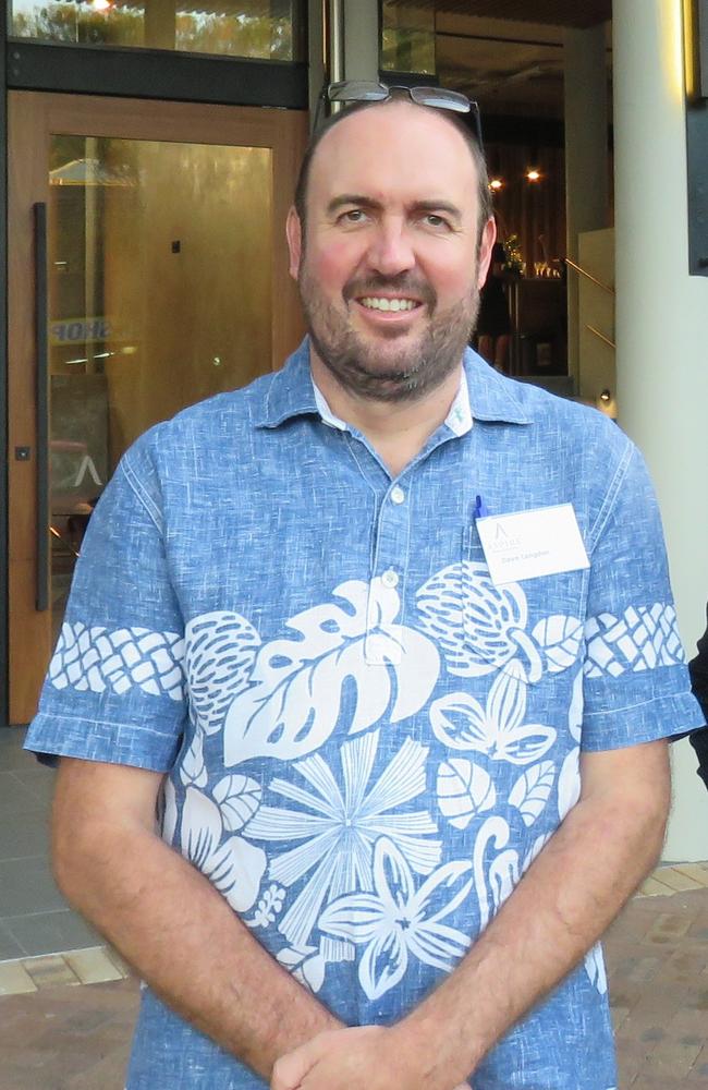 Aspire CEO David Langdon outside the new building at Noosa Junction