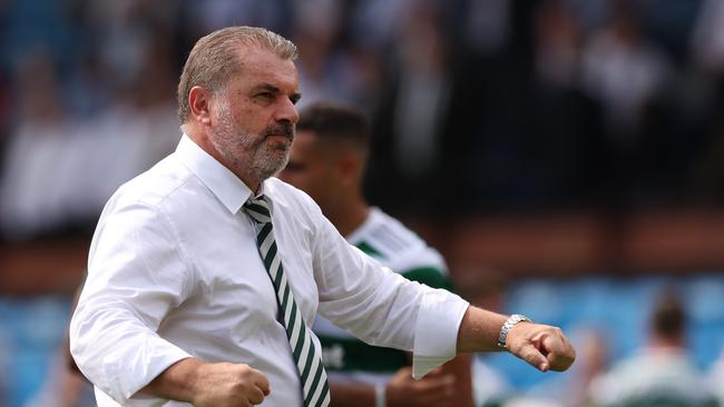 Ange Postecoglou’s Hoops continue their perfect start to the season. Picture: Ian MacNicol/Getty Images