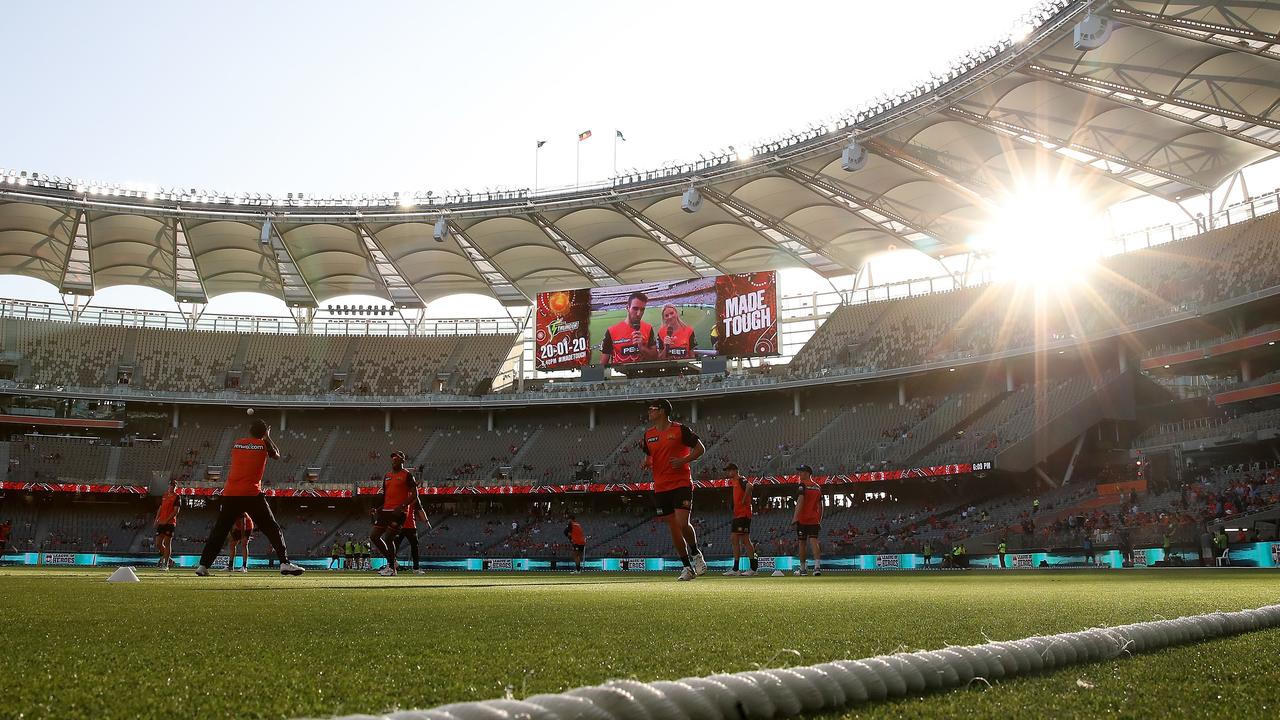 Will Optus Stadium in Perth be empty when the fifth Ashes Test rolls around? Picture: AAP Image/Gary Day