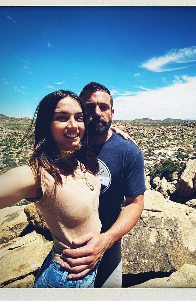 Supplied  Ben Affleck and Ana de Armas have reportedly split after one year together. Picture: Instagram