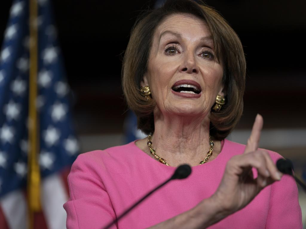 Nancy Pelosi gave a careful response to Mr Mueller’s remarks, saying, ‘The American people must have the truth.’ Picture: AP