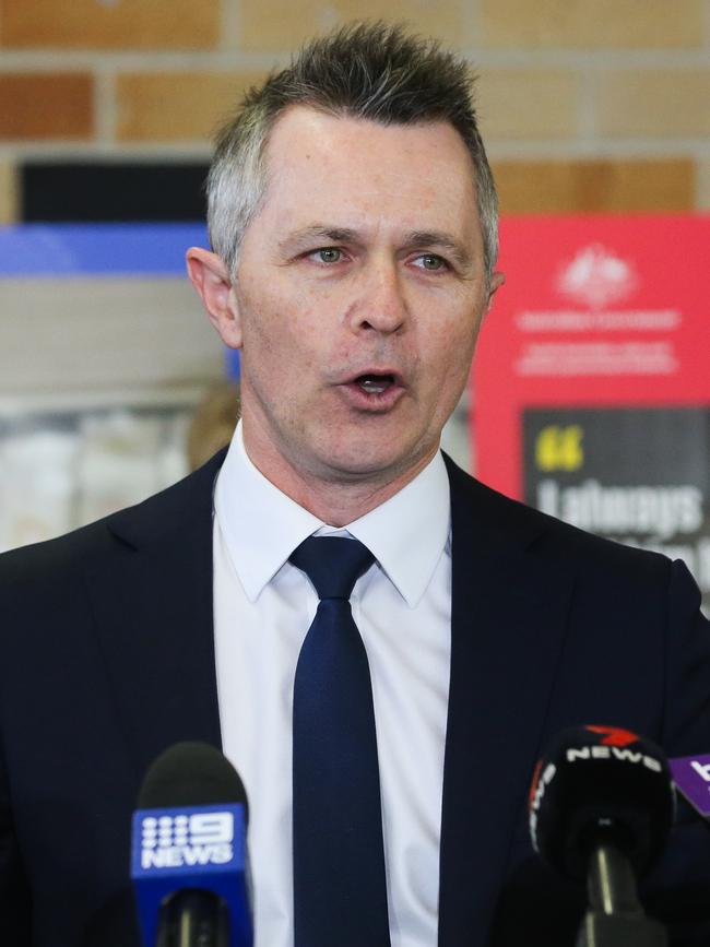 Federal Education Minister, Jason Clare. Picture: NCA Newswire /Gaye Gerard