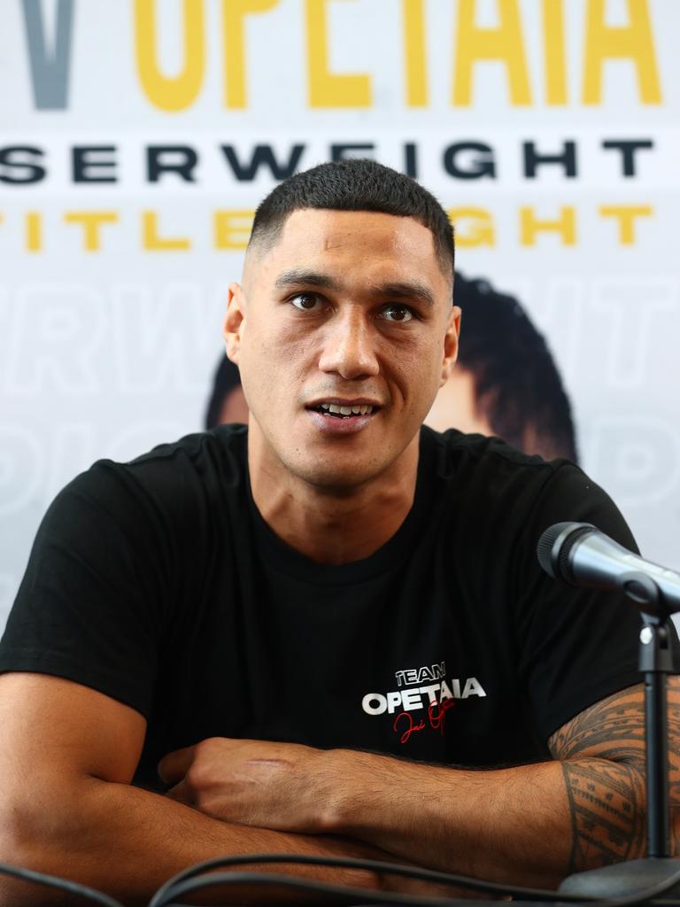 Jai Opetaia will fight for the IBF cruiserweight world title.(Photo by Chris Hyde/Getty Images)