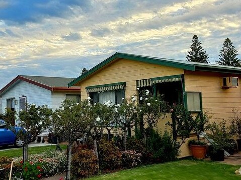 Long term dwellings at the Moana Beach Tourist Park. Pic: Onkaparinga Council