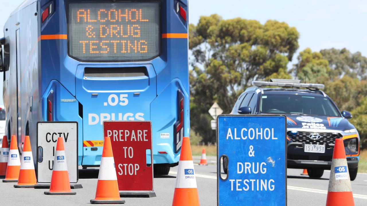 Police impounded a woman’s car on Tuesday afternoon after she was allegedly driving at five times the blood alcohol limit. Picture: Alan Barber